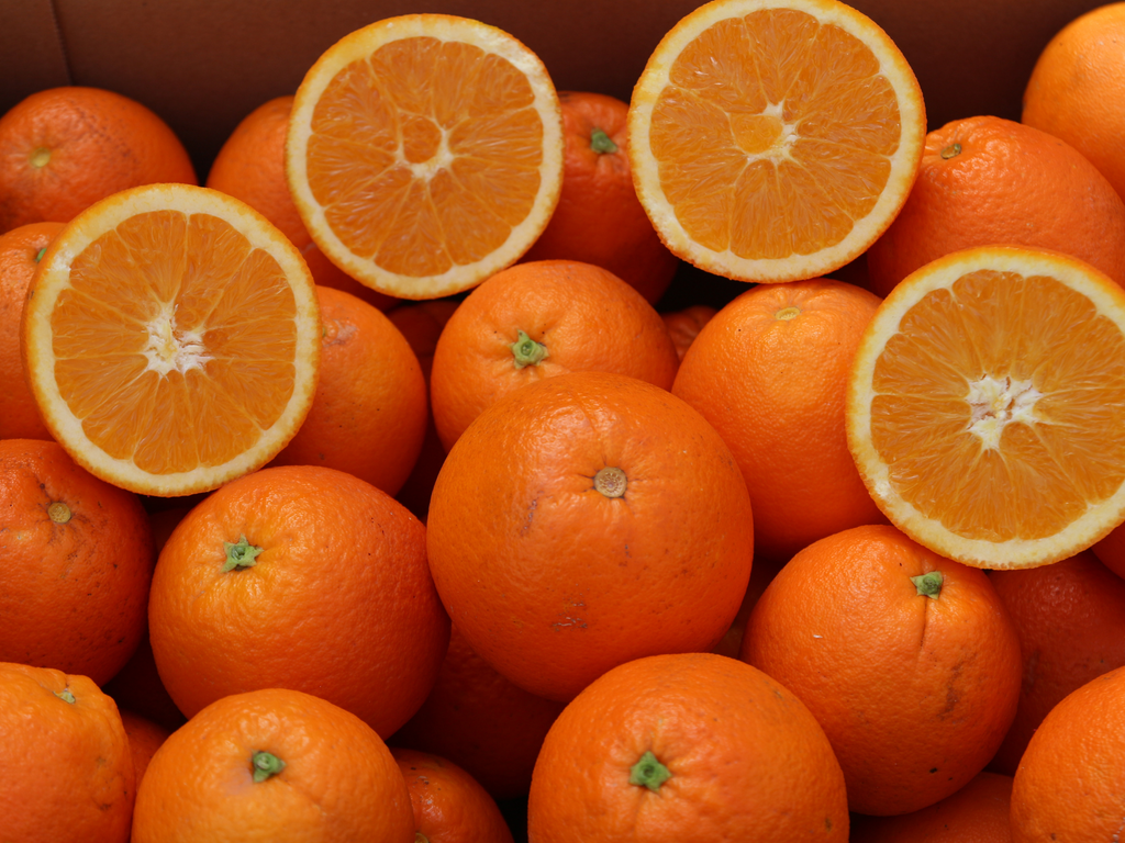 Grupos y variedades de naranjas